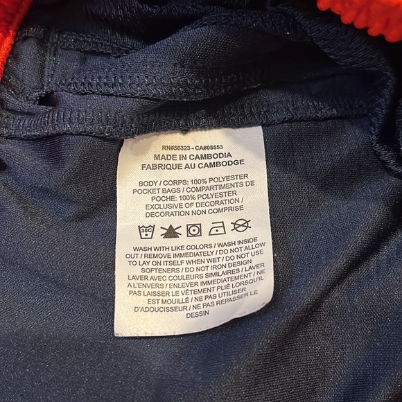 Nike activewear athletic basketball shorts 100% polyester with zipper pocket - Picture 8 of 8